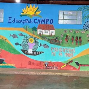 Muralismo coletivo marca celebração dos 11 anos da Licenciatura em Educação do Campo – Artes da UFNT