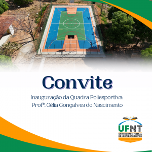 Inauguração da Quadra Poliesportiva