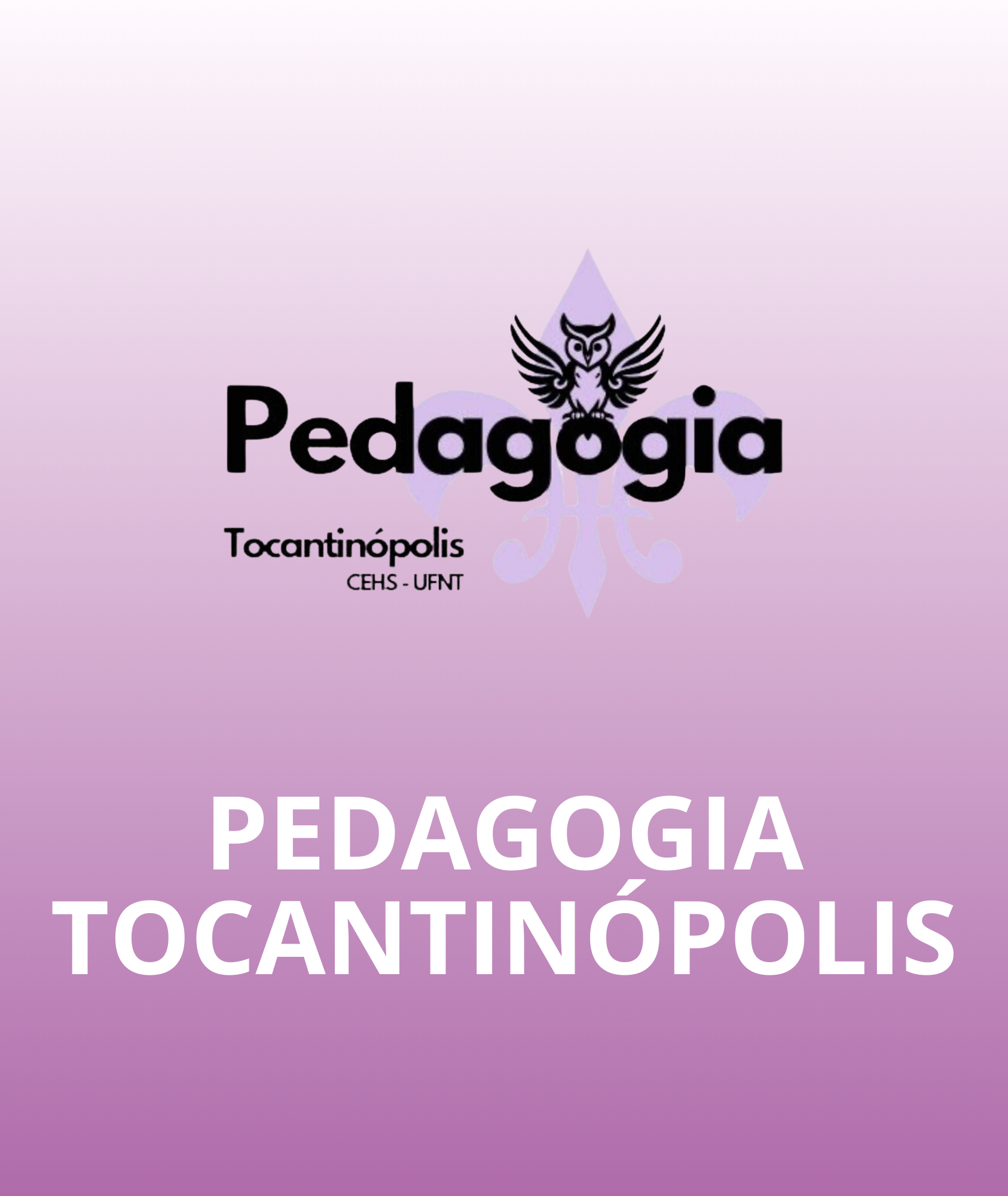 Pedagogia - Tocantinópolis