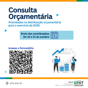 UFNT lança consulta pública para definir prioridades na distribuição orçamentária de 2026