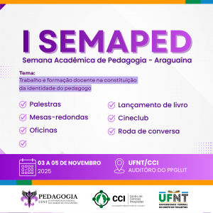 I Semana Acadêmica da Pedagogia – Araguaína
