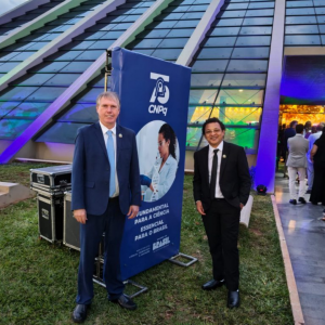 UFNT participa de solenidade nacional pelos 75 anos do CNPq em Brasília