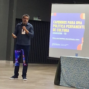 UFNT marca presença no 2º Fórum Municipal de Cultura de Araguaína e contribui para mapeamento cultural