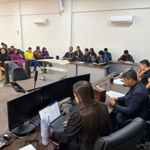 Acadêmicos do 8º período de Direito da UFNT realizam Júri Simulado no Fórum da Comarca de Tocantinópolis