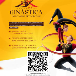 II Festival de Ginástica da UFNT leva ritmo e arte circense ao Ginásio Mucuim